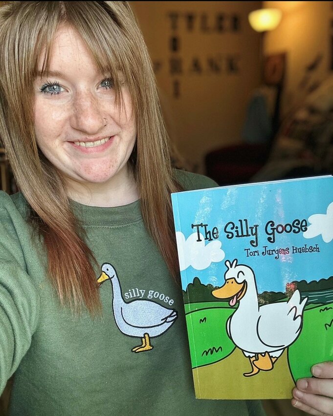 Tori Jurgens Huebsch published her first book, 'The Silly Goose', a short children's book about a silly goose that loses his way and the adventures he has on his way to find his way back.&quot;