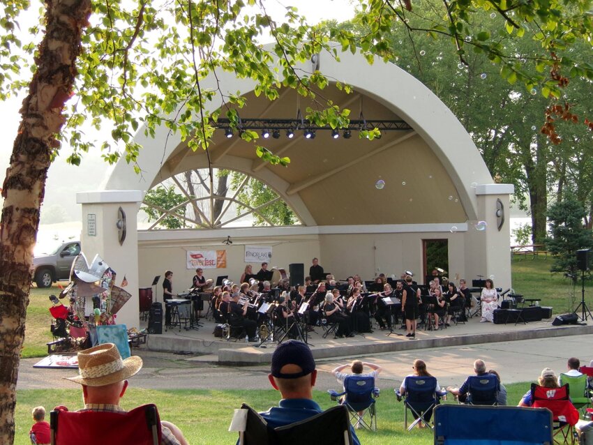 RiverFest celebrates community and the scenic St. Croix River during the St. Croix Valley Community Band Concert at 7 p.m. Thursday, July 20 at the Hudson Bandshell.