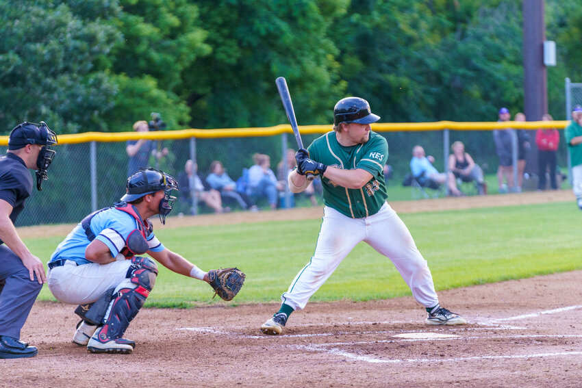 The Hastings Hawks versus Cannon Falls Bears game was a fun one to attend. It was a drama-filled affair with edge-of-your-seat-moments. Two of those moments were provided by Cole Benson. Benson had the only two Hawks RBIs in the game, both sacrifice flies giving the Hawks the win.