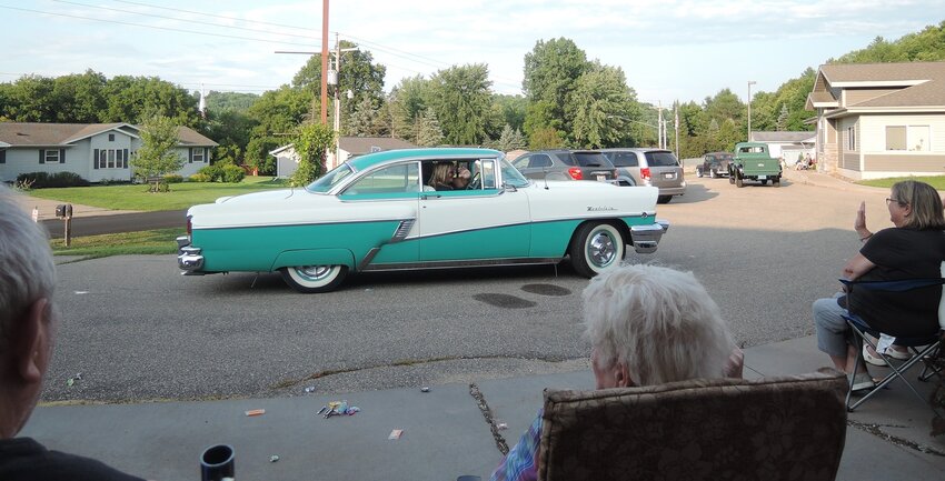 Plum City Care Center residents were treated to the Summerfest Classic Car Cruise on Friday, July 21.