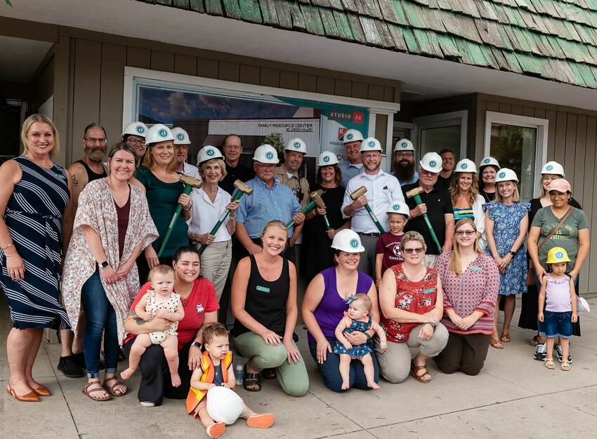 The Family Resource Center St. Croix Valley, which serves children and families in Pierce, Polk and St. Croix counties, celebrated its upcoming renovation July 27 in Baldwin.