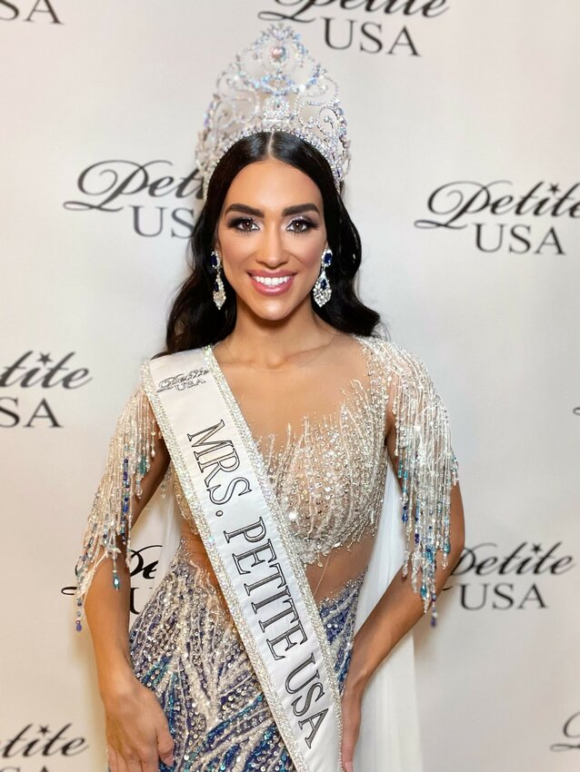 Rachel (Latuff) Betterly is no stranger to winning pageants having been a former Miss Minnesota winner. She is the current 2023 Mrs. Petite USA winner and will compete in the Universal Petite competition June 6-10 on a cruise from the US to Mexico.