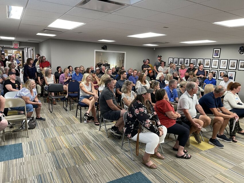 Residents and business owners of Prescott attended the Aug. 28 Prescott City Council meeting to voice their disapproval of the Downtown Paid Parking Proposal.