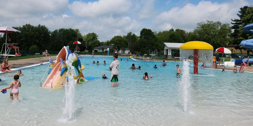 Community members cooled off in style at the Thorp Aquatic Center located at 300 S. Conway St. in Thorp.