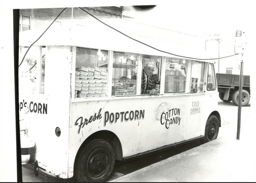 Clarence &ldquo;Pop&rdquo; Armstrong operated Pop&rsquo;s Corn in River Falls starting in 1958. It was fixture at Glen Park on hot summer days next to the pool, as well as downtown River Falls on Friday nights near Main and Walnut streets.