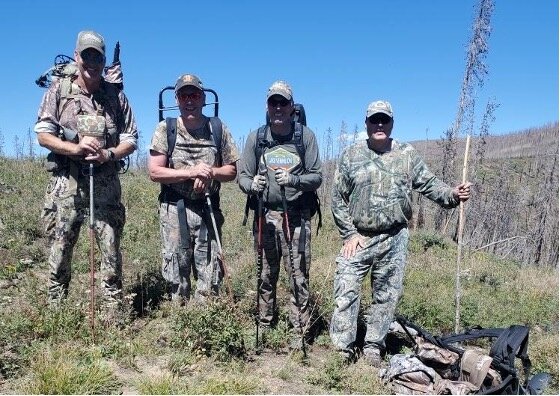 I&rsquo;m currently archery elk hunting with my brothers Whammer and Garrett and friend Dan in the Colorado Rockies.
