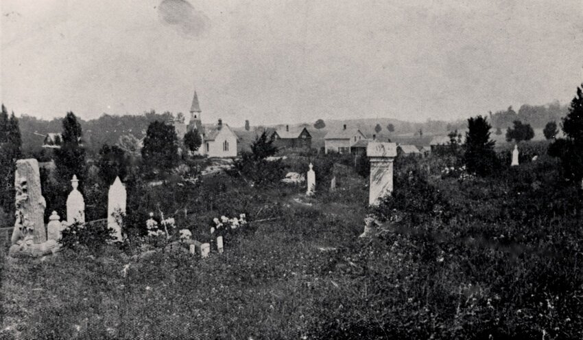 Poplar Hill Cemetery, from the Oct. 29, 1903 Spring Valley Sun, PCHA Collection