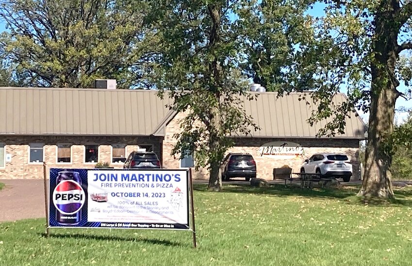 Martino&rsquo;s on Pine Street will once again play host to the Pizza and Fire Prevention Fundraiser this Oct. 14, helping raise funds for Stanley and Boyd-Edson-Delmar Fire Department needs.