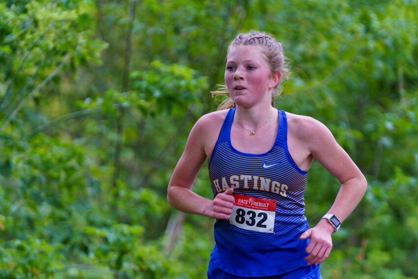 Linnea Ronning looks to earn another trip to state as the fastest female runner of the Raiders.