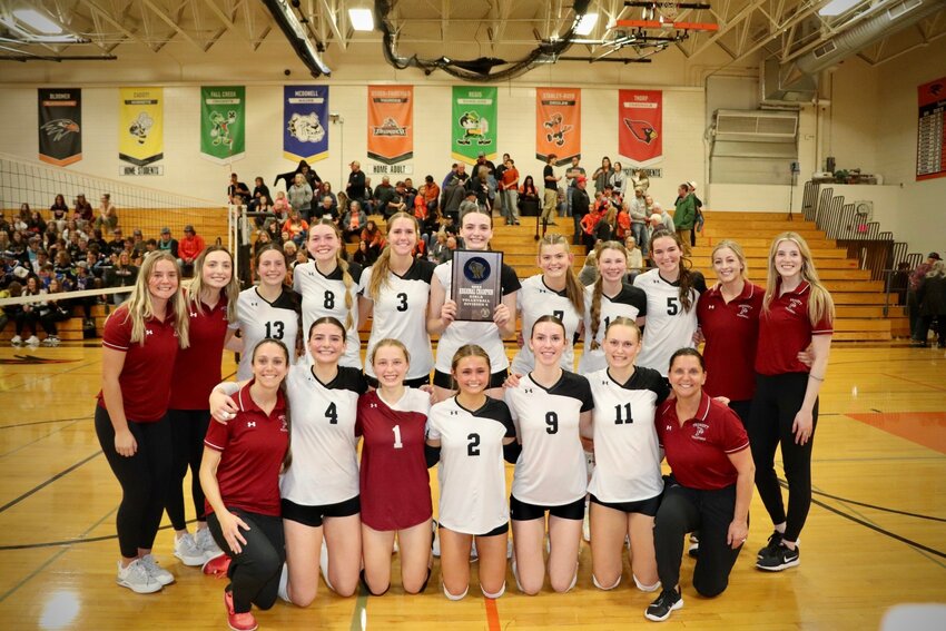 Though the Prescott Cardinals lost to the Rice Lake Warriors in three sets in the sectional round, the team can be proud of its first regional title in 40 years.