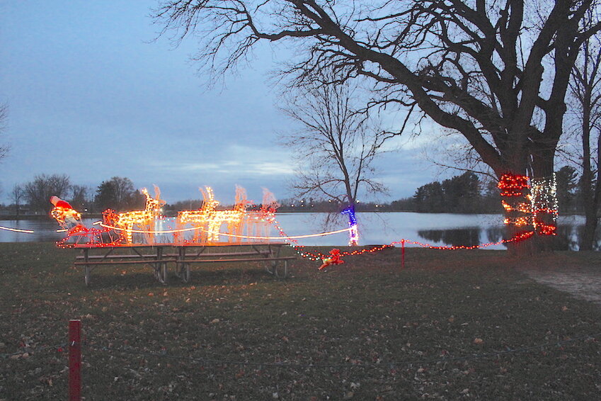 Approved by the Stanley City Council at its October 23 meeting, the lights are now on at Winter Wonderland in the Chapman Park Campground, the officially opening ceremony set for Tuesday, Nov. 28 at 4:15 p.m.