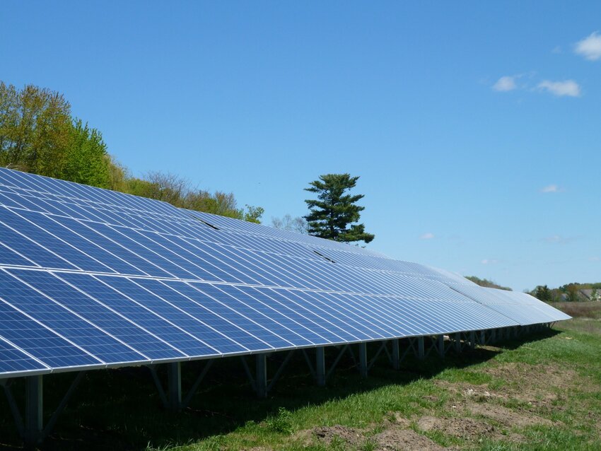 The City of River Falls&rsquo; community solar array, located in Sterling Ponds off Chapman Drive, offers residents and business owners the opportunity to purchase shares and receive a credit on their utility bills.