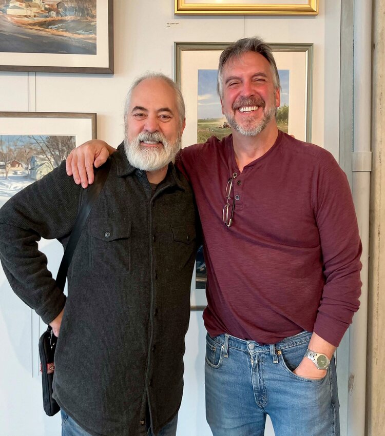 The Hastings Prescott Art Council will honor David Geister (left) and Andy Evansen at the HPAC Arts Heroes for 2023. The pair will be honored at the 12th Annual HPAC Gala on Sunday, Dec. 3. 2023.