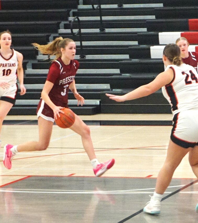 Even the efforts of the Cardinals&rsquo; always tenacious star player Lila Posthuma couldn't stop Prescott from coming up short in their narrow 42-39 loss, setting up a tie breaker for first place this week.