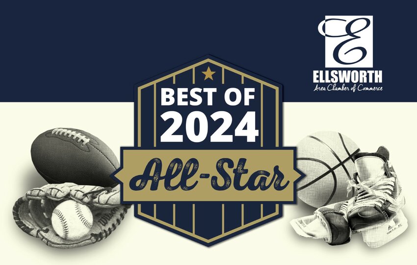 This year&rsquo;s &lsquo;Best of 2024&rsquo; Awards poster design is entitled 'Ellsworth All-Stars&rsquo;, which is what our local businesses are in the eyes of their customers, clients, and the community. Each award winner will receive a personalized and framed version for display at their business. The design was inspired by the Ellsworth Chamber&rsquo;s Annual Awards Dinner theme, 'Game Time!&quot;, a tribute to the teamwork, discipline, and resilience it takes to be successful in business and an aspirational message for the organization&rsquo;s goals for 2024.