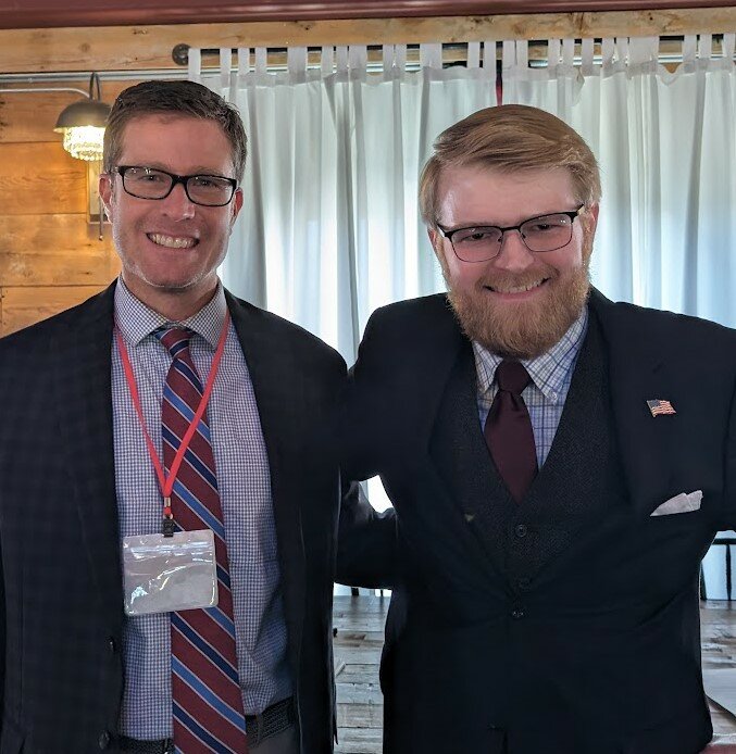 Tom Dippel (left) and Grayson McNew have been endorsed by the GOP as candidates for Minnesota House. Dippel will run in district 41B, and McNew will run in 41A. 41B is the southern part of Senate District 41 and includes Hastings and southern Cottage Grove. 41A encompasses the majority of Cottage Grove and northern communities in the district.