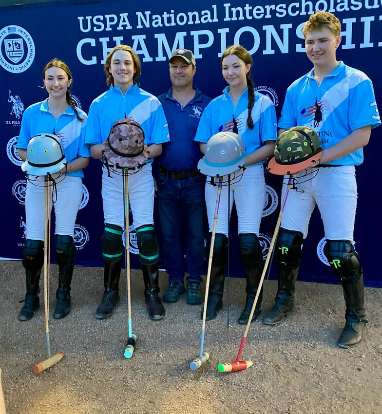The Ameritina Polo Club took second place in the national championship earlier this month in Houston in their second year as a team.