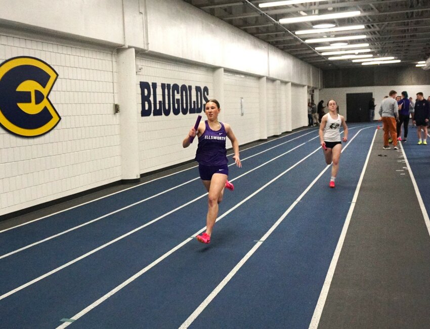 Julia Boyle and the other Panthers relay sprinters both finished in the top 4 teams in the 4x200 and 4x400 in Eau Claire over the weekend in their second track and field meet of the season.