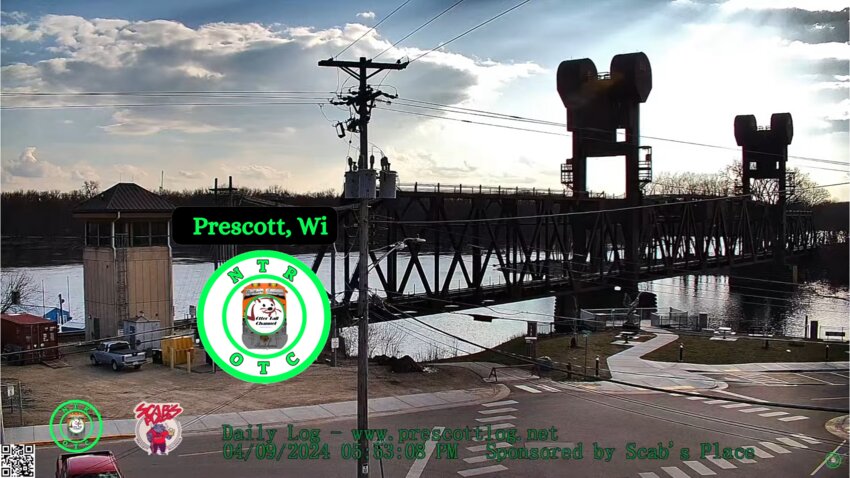 A new train cam has been installed on the deck of Scab&rsquo;s Place in Prescott overlooking the lift bridge. You can view it at ottertailchannel.com