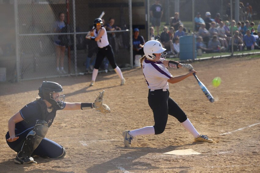 Panther Delaney Johnson’s bat was on fire as she hit a grand slam last week.
