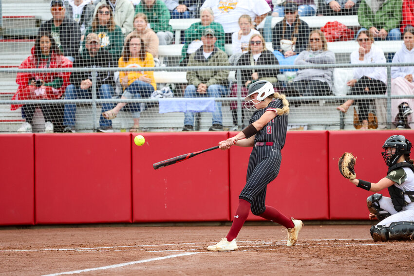 Ella Stewart was on fire on the mound for the Cardinals throughout the WIAA State Tournament. She allowed just three Laconia hits in the title game and struck out 55 batters through nine tournament games.