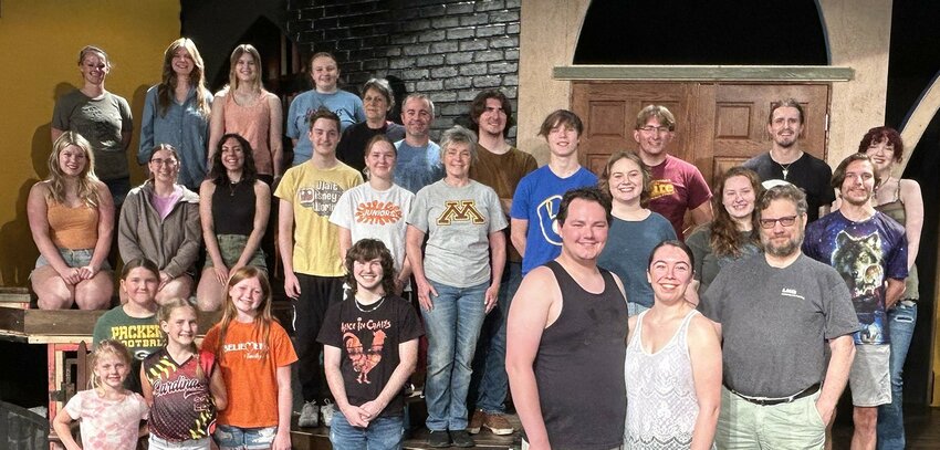 The Stagehands cast of Beauty and the Beast.