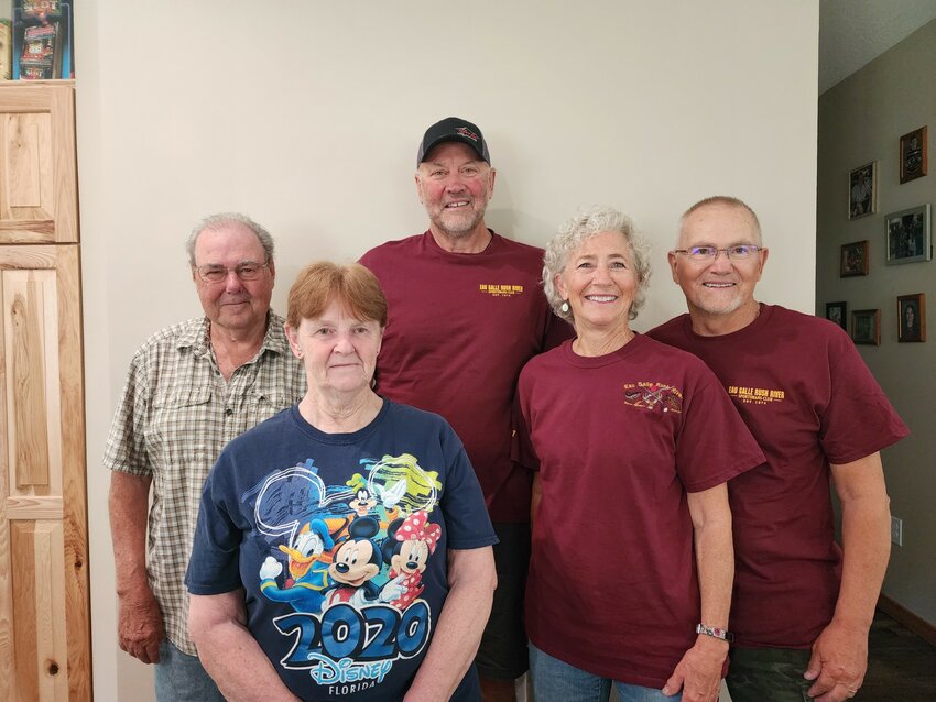 Members of the Eau Galle-Rush River Sportsman&rsquo;s Club have been planning a 50th anniversary celebration. Pictured are (from left): Arby Linder, Lin Linder, Scott Kiefer, Lanette Place and Bruce Place.