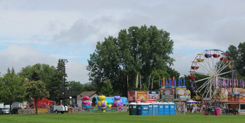 Cloudy but dry skies gave way later on to rain, but couldn&rsquo;t cancel Strawberry Fest.