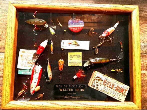When my Grandpa Wally died, my brother and I bought his entire lure collection at auction and split it down the middle.