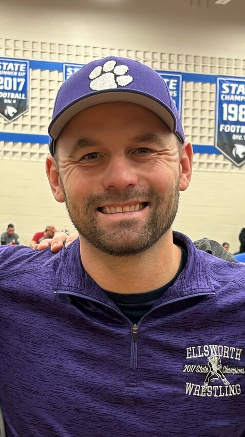 Carson Huppert is set to become the fifth head coach of the Ellsworth wrestling program.