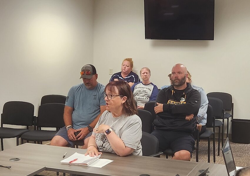 Roxie Caswell updated the Stanley Council with plans for the site of the future dog park, explaining that after its completion, the Stanley Community Association wants to gift the park to the City.