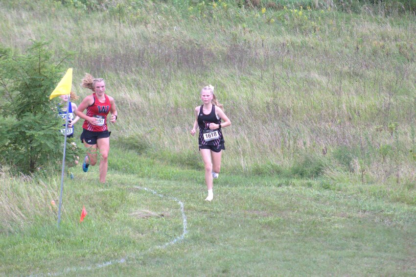 Kyra Dix led Prescott to a solid opening race at home, landing in fourth place.