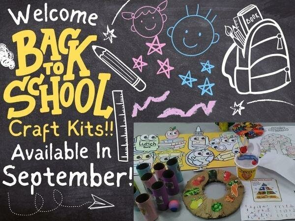 Welcome Back to School Craft Kits