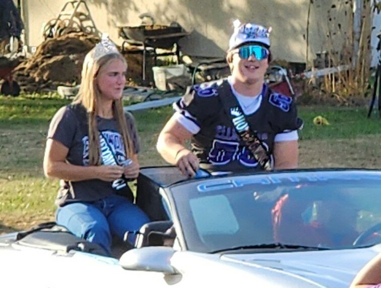 These kids were beyond excited to gather candy at the Ellsworth Homecoming parade Friday, Oct. 11.