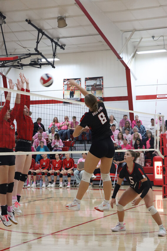 O-W girls facing off against the Warriors last week.