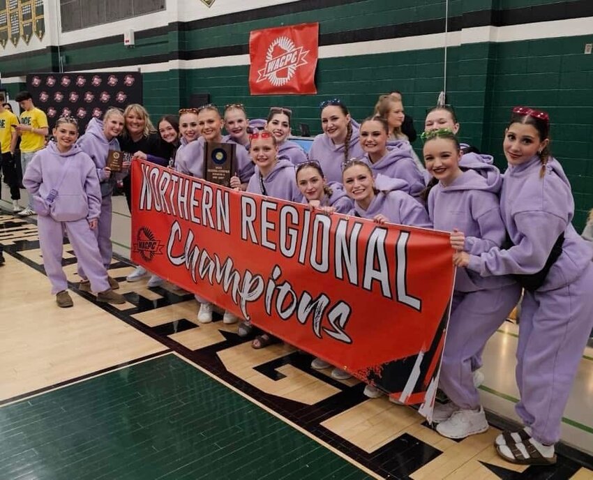 Ellsworth won the Regional championship for hip hop and qualified for State in jazz and pom as well.