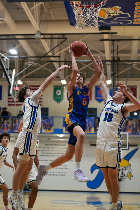 It has been nearly a decade since the last section win in boys’ basketball and this group of young men broke that streak. They play as a team and work hard for each other, making them very fun to watch.