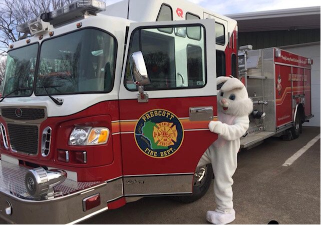 The Easter Bunny will visit the Prescott Fire Department April 13 for photos with the kids.