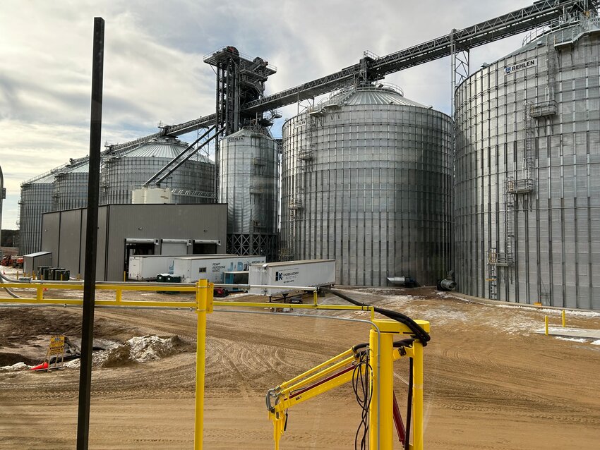 ALCIVIA cut its ribbon at the Hager City rail loading terminal March 12, opening its doors to area farmers to tour and learn about the facility.