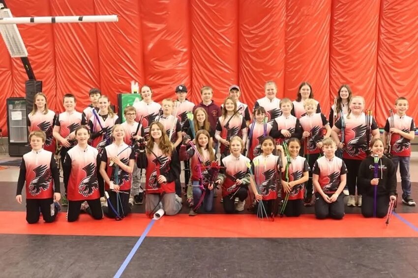 The O-W Blackhawk Archery team traveled to Wisconsin Dells this weekend to punch their ticket to Nationals to be held in Louisville, KY May 8-10. The entire team qualified in both Bullseye and 3D.