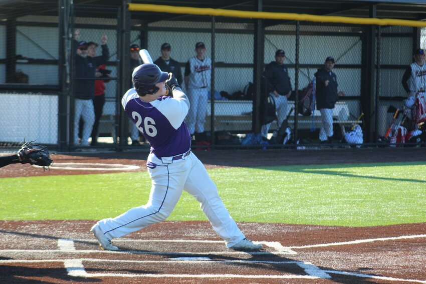 Senior Nolan Kummer has made his presence felt this season, coming up with crucial hits nearly every time he’s needed.