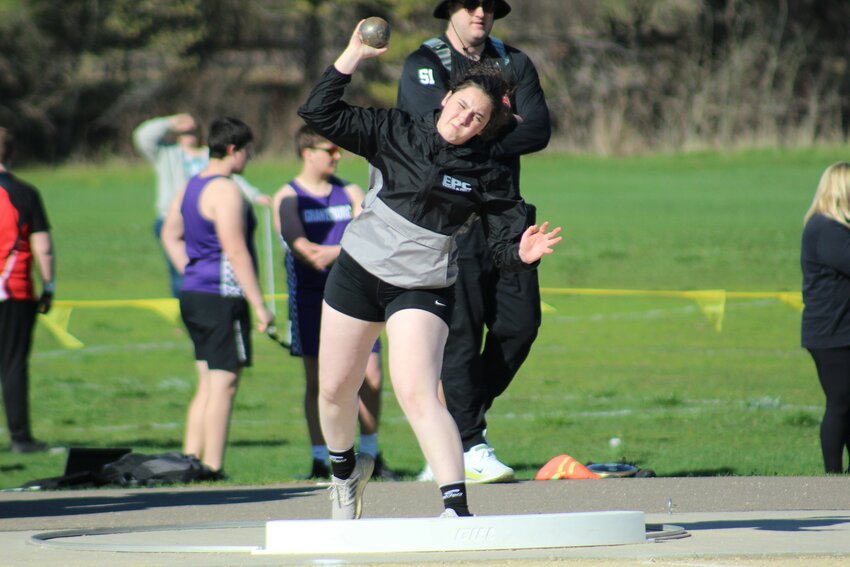 The EPC girls had a strong showing at the Baldwin-Woodville meet, placing sixth of 10 teams despite taking on some larger schools.