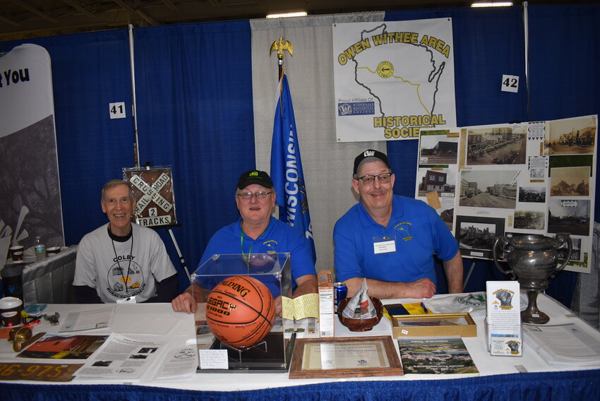 Lee Kaschinska, Bruce Cizik and Tim Nolan represented the historical societies in Clark County.