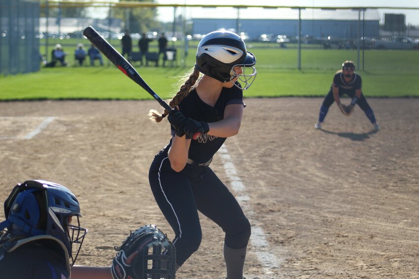 Sophomore Brittany Bechel had a big weekend at the plate including hitting the team&rsquo;s first homer of the year.