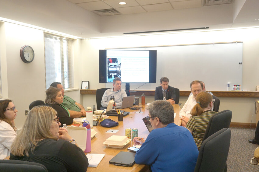 Director of Public Works Ryan Stempski outlined how the city would go about transferring its hydrokinetic power plant at the May 5 City Council Workshop.