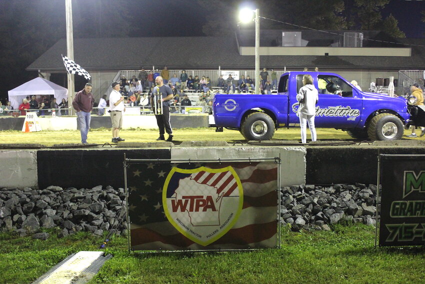 Paul Kluck of Stanley took first place in the Four Wheel Drive Truck  category Friday at the Stanley Truck and Tractor Pull.