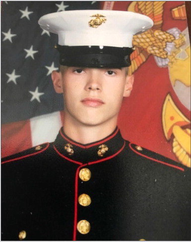 Tyler Sorenson, a 2020 graduate of Hastings Senior High School, graduated from the San Diego Marine Recruit Depot on January 14th following a 13 week Boot Camp. He is currently participating in Combat Training at Camp Pendleton and will be attending the Marine Engineering School at Fort Leonard Wood Missouri. Photo Submitted.