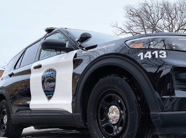 Hastings Police SUV. Photo by Bruce Karnick