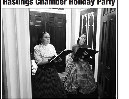 The Hastings Area Chamber of Commerce held its annual holiday party at LeDuc Historic Estate in Hastings. The mansion was open for self-tours and there was plenty of networking opportunities, holiday music and atmosphere and delicious food. Photo by John McLoone.