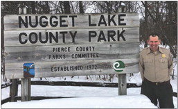 Scott Schoepp has been the Pierce County Parks Superintendent since January 1986. He is especially proud of his work at Nugget Lake County Park. Photo courtesy of Scott Schoepp